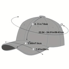 1pc Men's American Flag Baseball Cap, Adjustable Casual Hat For Spring/Autumn/Spring