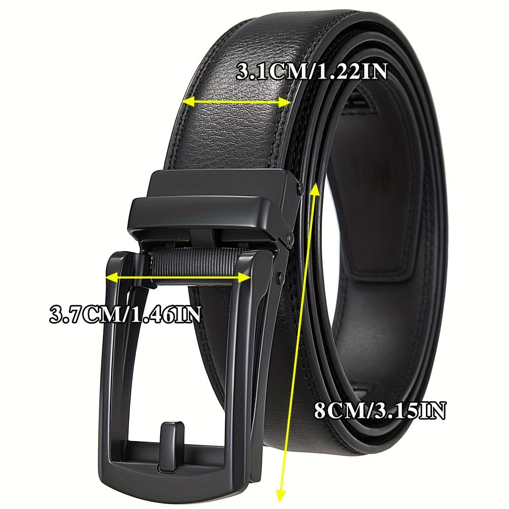 1pc Automatic Men's Formal Style Belt, All-match, For Husband Men Loved Ones Daily Life Formal Occasions